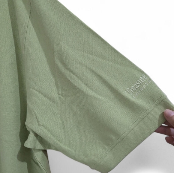 Page & Tuttle Men's Polo Shirt XXL Light Green M-009 - Picture 5 of 6